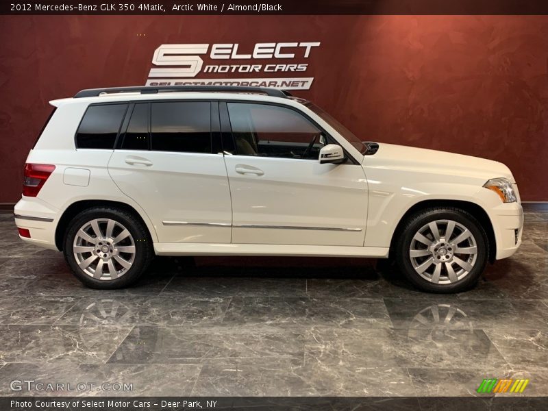 Arctic White / Almond/Black 2012 Mercedes-Benz GLK 350 4Matic