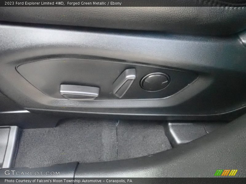 Forged Green Metallic / Ebony 2023 Ford Explorer Limited 4WD