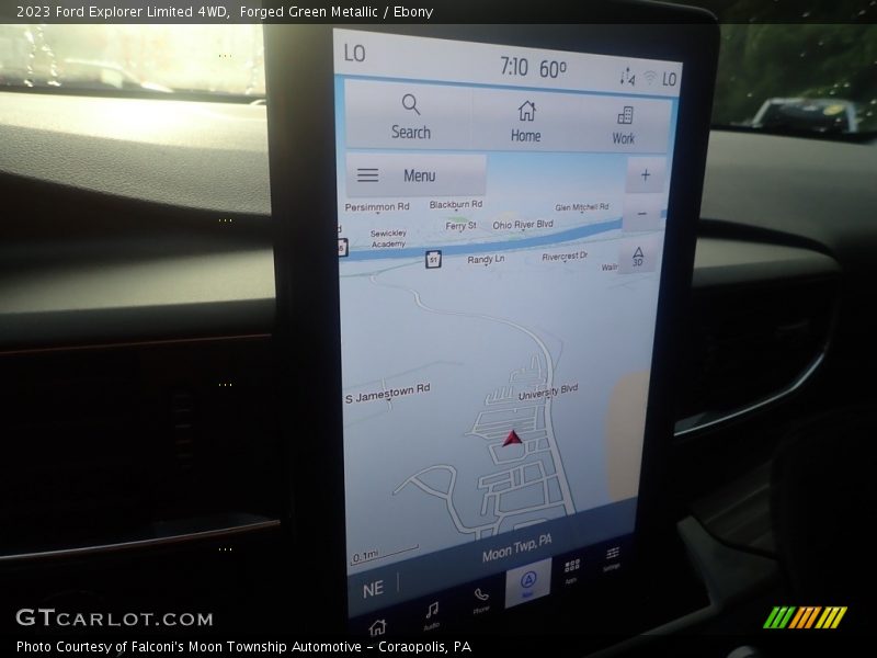 Forged Green Metallic / Ebony 2023 Ford Explorer Limited 4WD