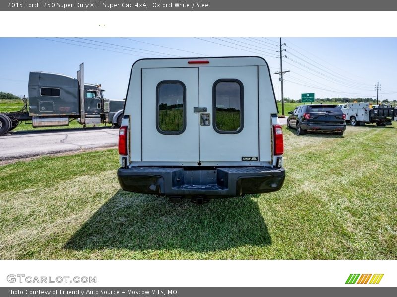 Oxford White / Steel 2015 Ford F250 Super Duty XLT Super Cab 4x4