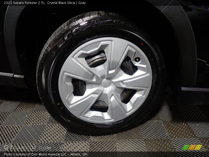 Crystal Black Silica / Gray 2021 Subaru Forester 2.5i
