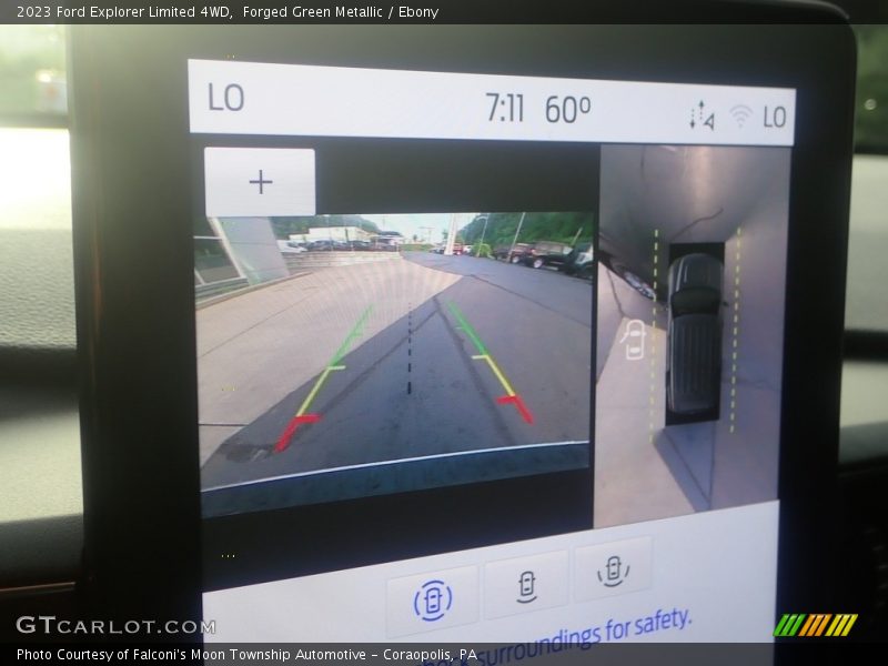 Forged Green Metallic / Ebony 2023 Ford Explorer Limited 4WD