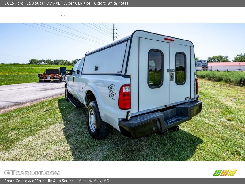 Oxford White / Steel 2015 Ford F250 Super Duty XLT Super Cab 4x4