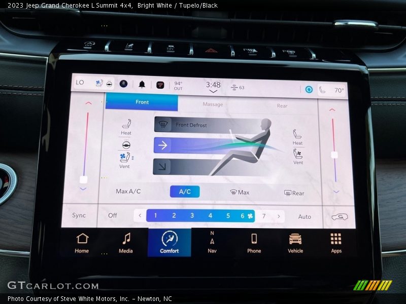 Bright White / Tupelo/Black 2023 Jeep Grand Cherokee L Summit 4x4