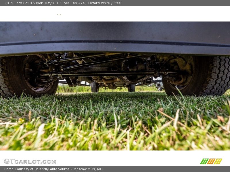 Oxford White / Steel 2015 Ford F250 Super Duty XLT Super Cab 4x4