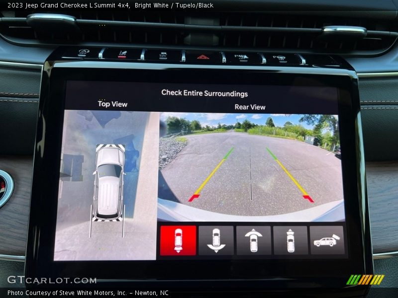 Bright White / Tupelo/Black 2023 Jeep Grand Cherokee L Summit 4x4