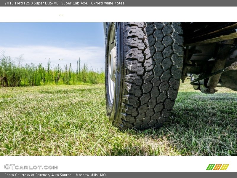 Oxford White / Steel 2015 Ford F250 Super Duty XLT Super Cab 4x4