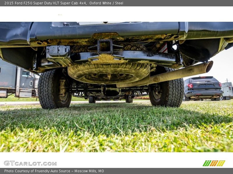 Oxford White / Steel 2015 Ford F250 Super Duty XLT Super Cab 4x4