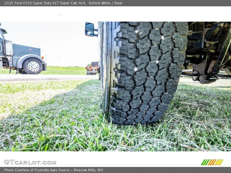 Oxford White / Steel 2015 Ford F250 Super Duty XLT Super Cab 4x4