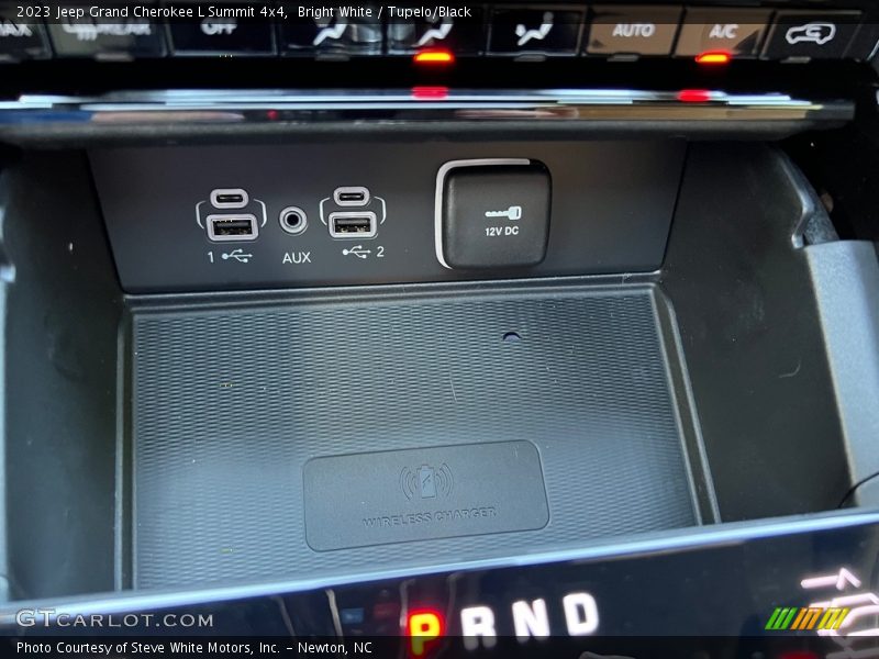 Bright White / Tupelo/Black 2023 Jeep Grand Cherokee L Summit 4x4