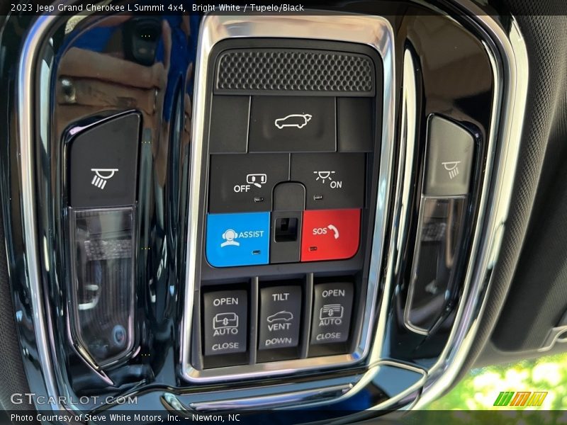 Bright White / Tupelo/Black 2023 Jeep Grand Cherokee L Summit 4x4