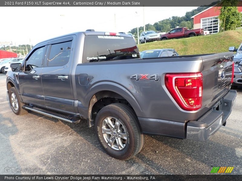 Carbonized Gray / Medium Dark Slate 2021 Ford F150 XLT SuperCrew 4x4