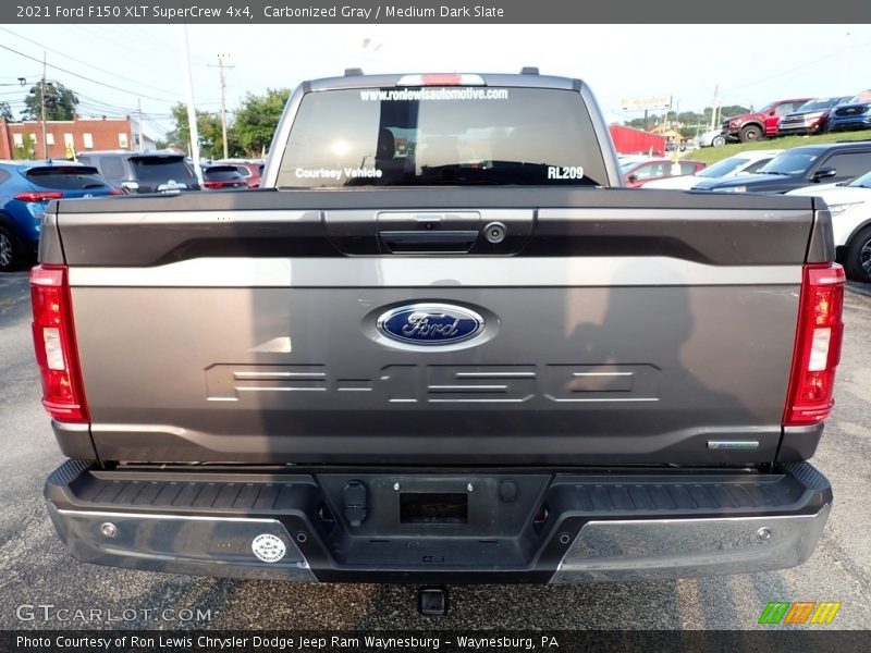 Carbonized Gray / Medium Dark Slate 2021 Ford F150 XLT SuperCrew 4x4