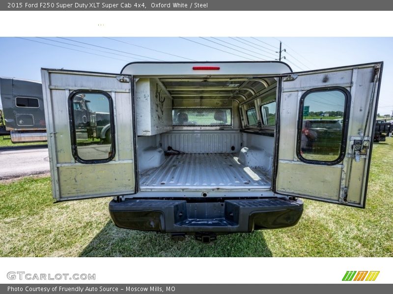 Oxford White / Steel 2015 Ford F250 Super Duty XLT Super Cab 4x4