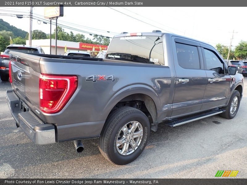 Carbonized Gray / Medium Dark Slate 2021 Ford F150 XLT SuperCrew 4x4