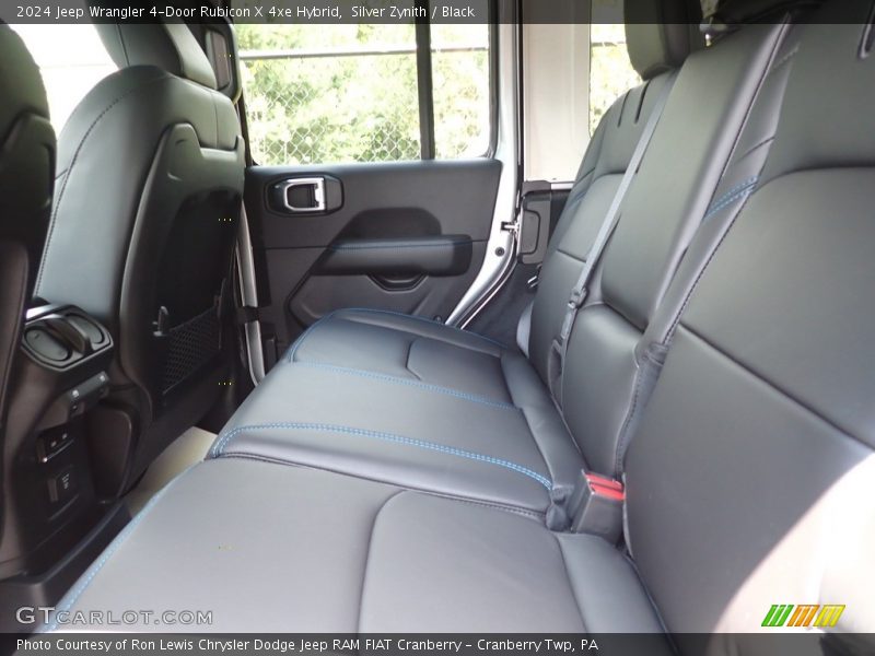 Silver Zynith / Black 2024 Jeep Wrangler 4-Door Rubicon X 4xe Hybrid
