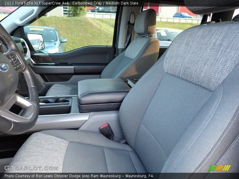 Carbonized Gray / Medium Dark Slate 2021 Ford F150 XLT SuperCrew 4x4