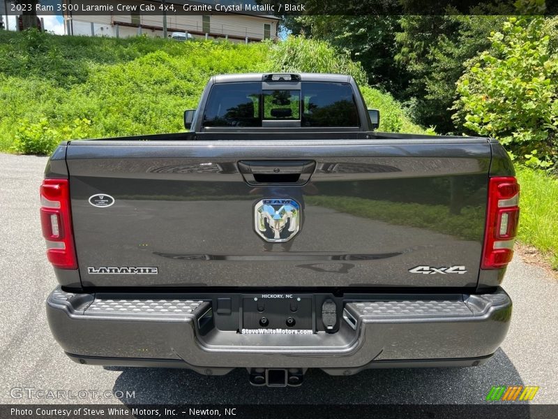 Granite Crystal Metallic / Black 2023 Ram 3500 Laramie Crew Cab 4x4