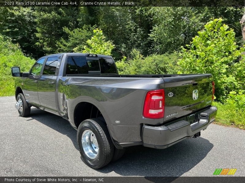Granite Crystal Metallic / Black 2023 Ram 3500 Laramie Crew Cab 4x4