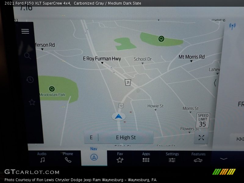 Carbonized Gray / Medium Dark Slate 2021 Ford F150 XLT SuperCrew 4x4