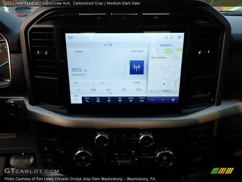 Carbonized Gray / Medium Dark Slate 2021 Ford F150 XLT SuperCrew 4x4