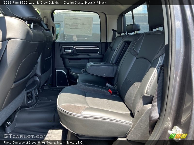 Granite Crystal Metallic / Black 2023 Ram 3500 Laramie Crew Cab 4x4