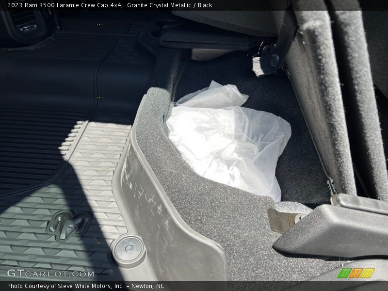 Granite Crystal Metallic / Black 2023 Ram 3500 Laramie Crew Cab 4x4