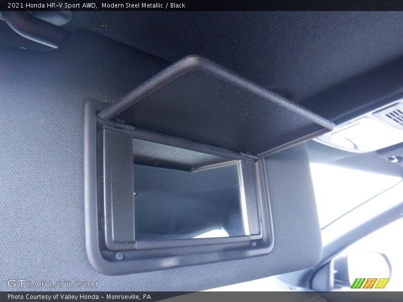 Modern Steel Metallic / Black 2021 Honda HR-V Sport AWD