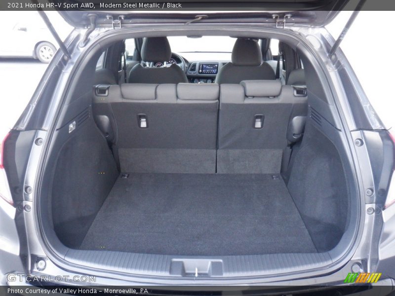 Modern Steel Metallic / Black 2021 Honda HR-V Sport AWD