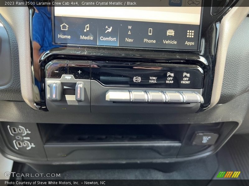 Granite Crystal Metallic / Black 2023 Ram 3500 Laramie Crew Cab 4x4