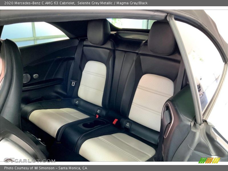 Rear Seat of 2020 C AMG 63 Cabriolet