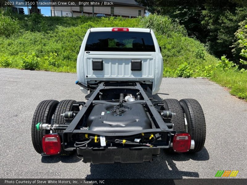 Undercarriage of 2023 3500 Tradesman Crew Cab