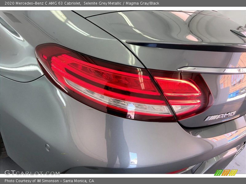 Selenite Grey Metallic / Magma Gray/Black 2020 Mercedes-Benz C AMG 63 Cabriolet