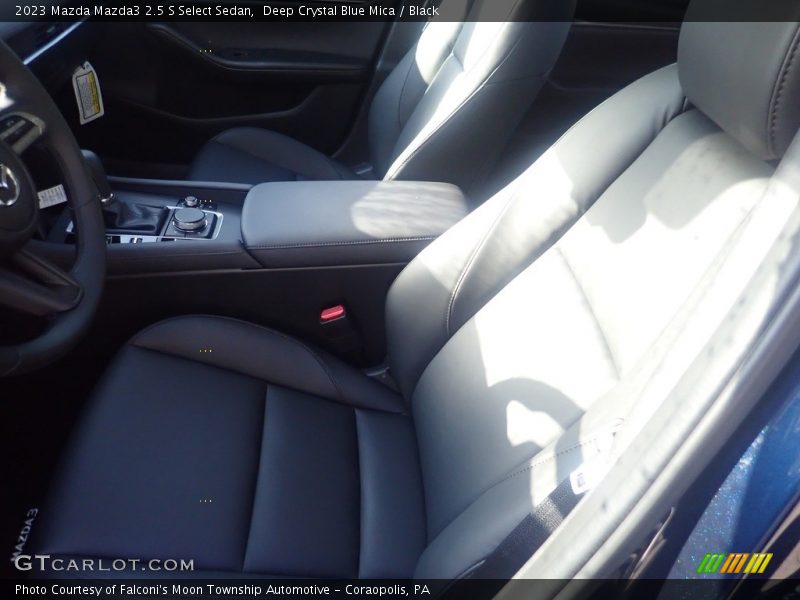 Deep Crystal Blue Mica / Black 2023 Mazda Mazda3 2.5 S Select Sedan