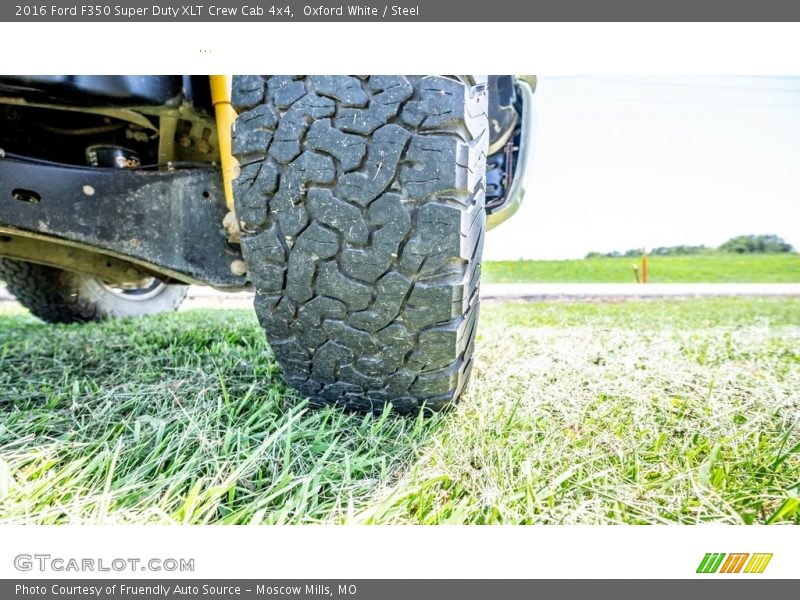 Oxford White / Steel 2016 Ford F350 Super Duty XLT Crew Cab 4x4