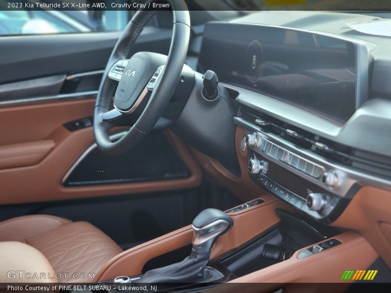 Dashboard of 2023 Telluride SX X-Line AWD