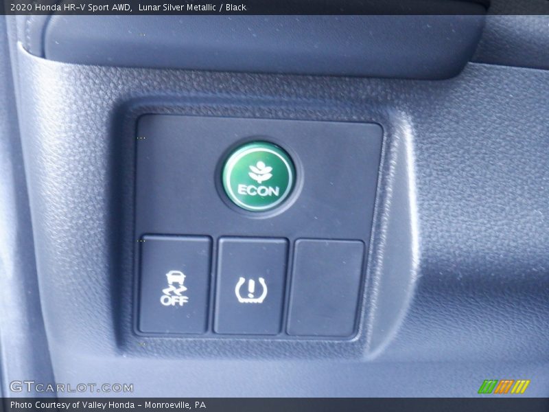 Lunar Silver Metallic / Black 2020 Honda HR-V Sport AWD