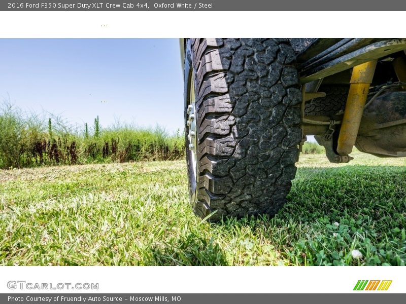Oxford White / Steel 2016 Ford F350 Super Duty XLT Crew Cab 4x4