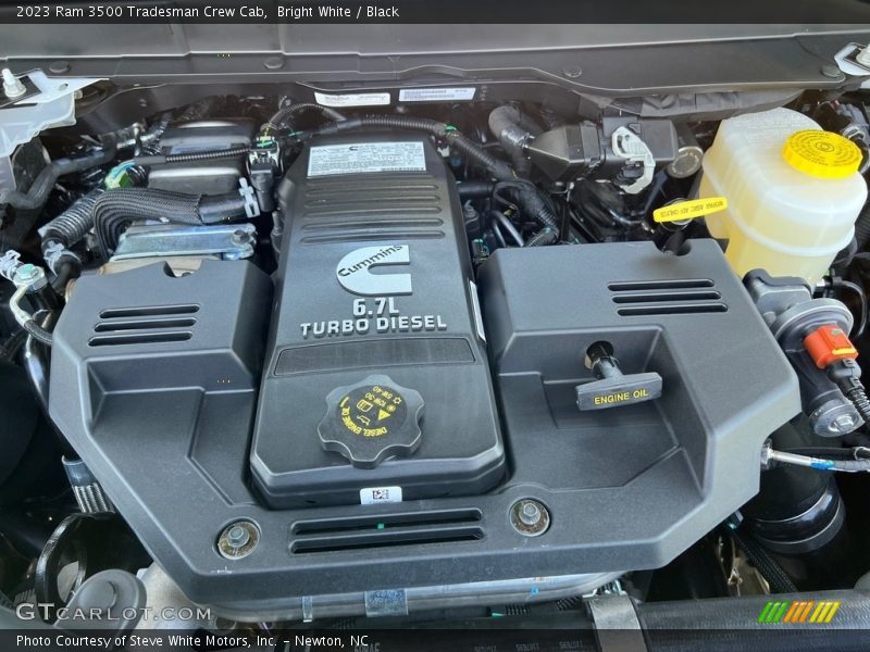 2023 3500 Tradesman Crew Cab Engine - 6.7 Liter OHV 24-Valve Cummins Turbo-Diesel Inline 6 Cylinder