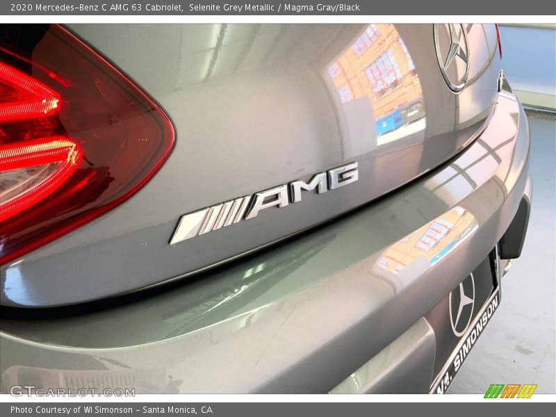  2020 C AMG 63 Cabriolet Logo