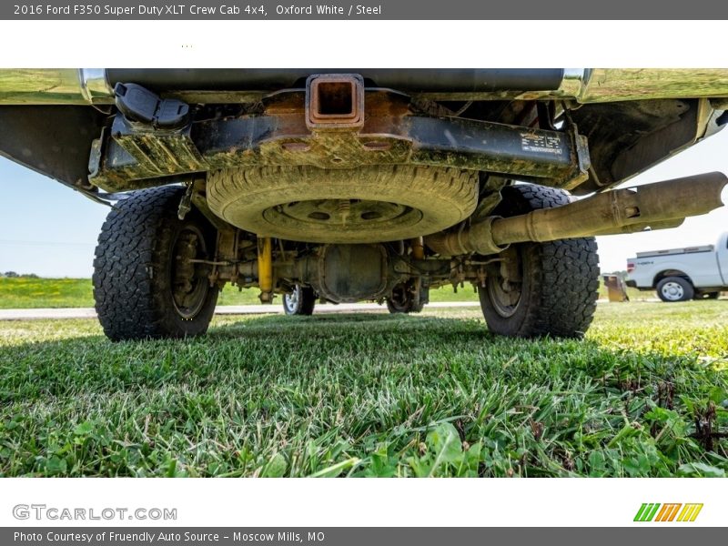 Oxford White / Steel 2016 Ford F350 Super Duty XLT Crew Cab 4x4