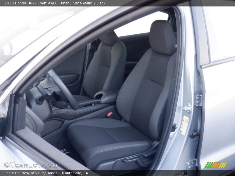Lunar Silver Metallic / Black 2020 Honda HR-V Sport AWD