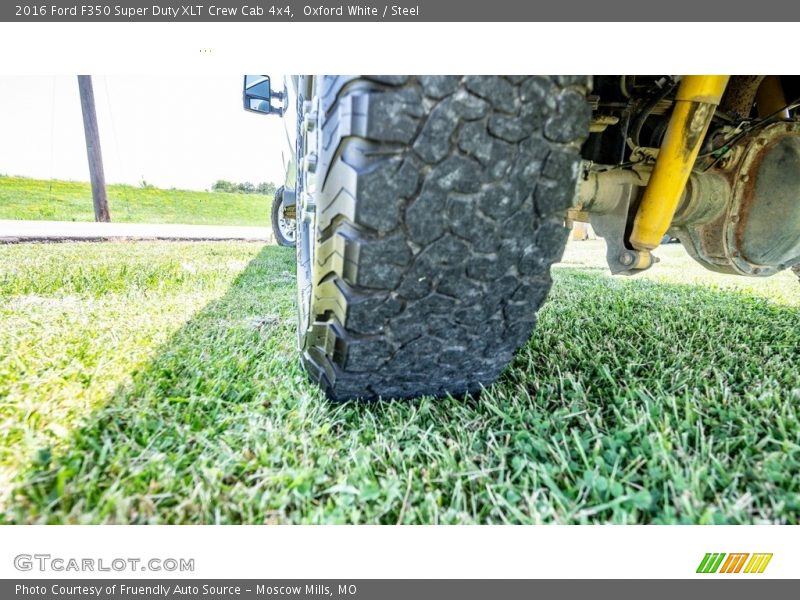 Oxford White / Steel 2016 Ford F350 Super Duty XLT Crew Cab 4x4