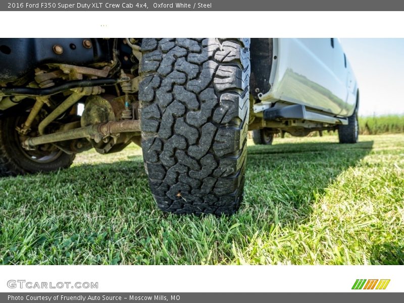 Oxford White / Steel 2016 Ford F350 Super Duty XLT Crew Cab 4x4