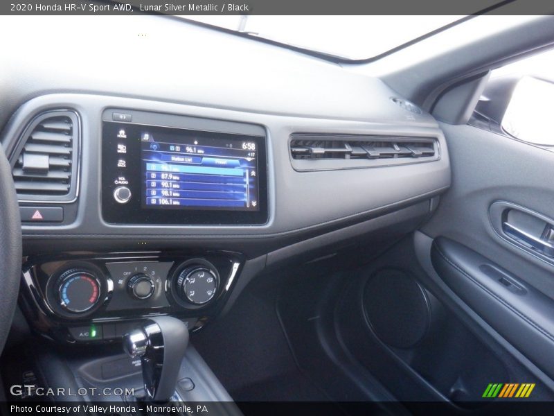 Lunar Silver Metallic / Black 2020 Honda HR-V Sport AWD