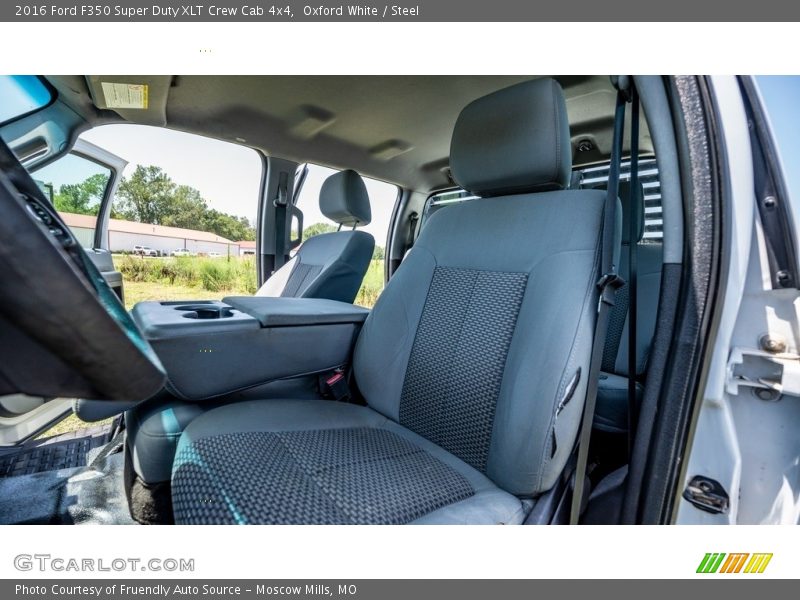 Oxford White / Steel 2016 Ford F350 Super Duty XLT Crew Cab 4x4