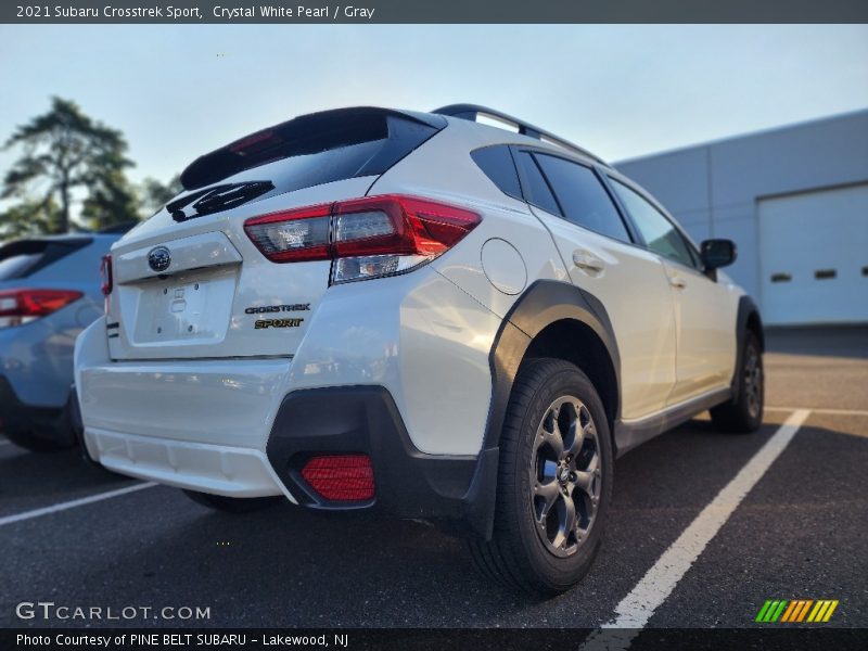 Crystal White Pearl / Gray 2021 Subaru Crosstrek Sport