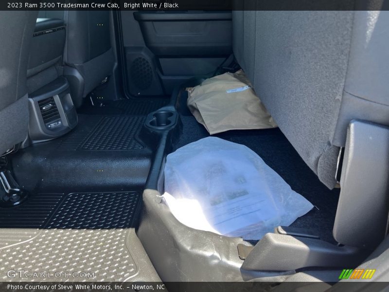 Rear Seat of 2023 3500 Tradesman Crew Cab