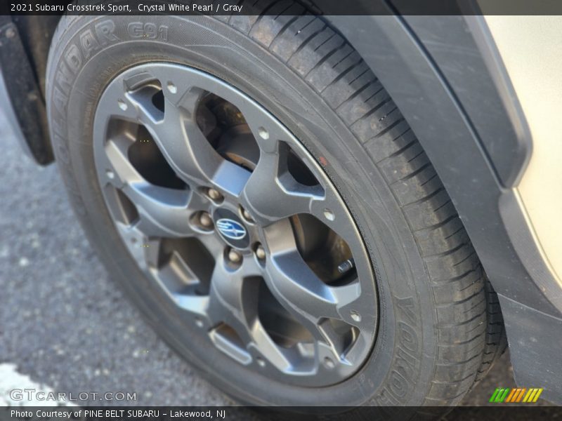 Crystal White Pearl / Gray 2021 Subaru Crosstrek Sport