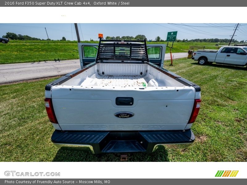 Oxford White / Steel 2016 Ford F350 Super Duty XLT Crew Cab 4x4